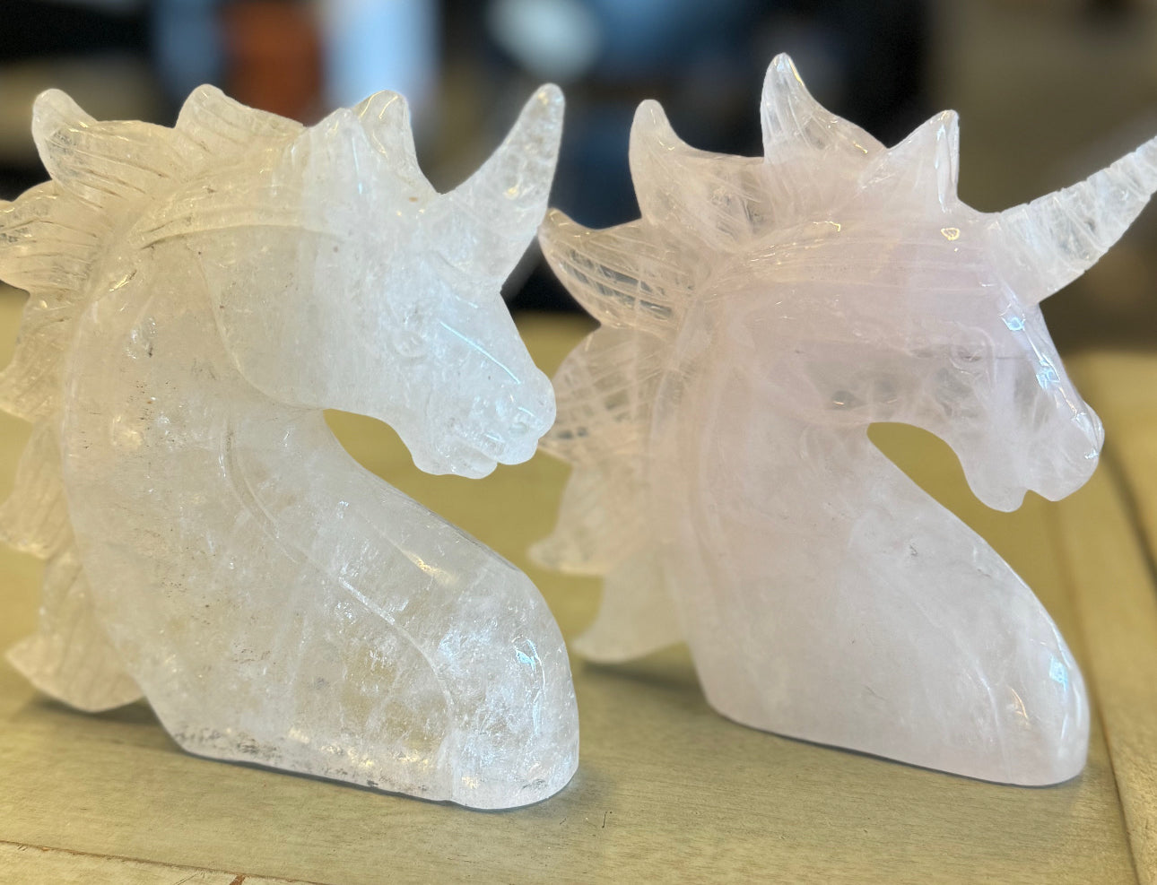 Clear Quartz Unicorn Xl