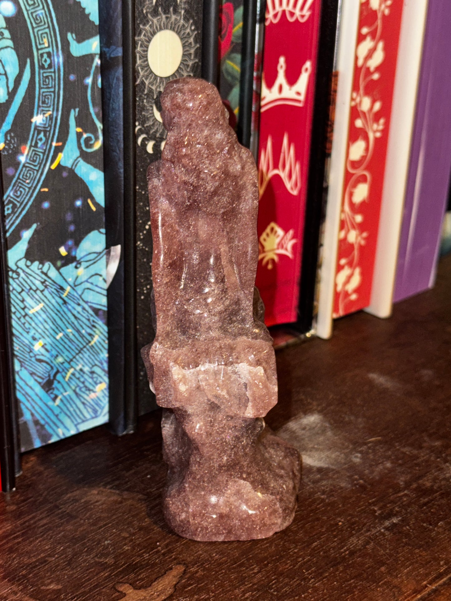 Strawberry Quartz Mermaid