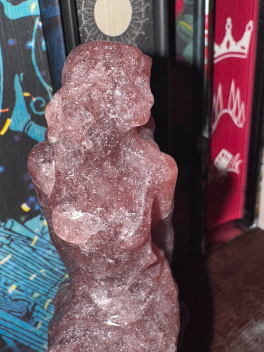 Strawberry Quartz Mermaid