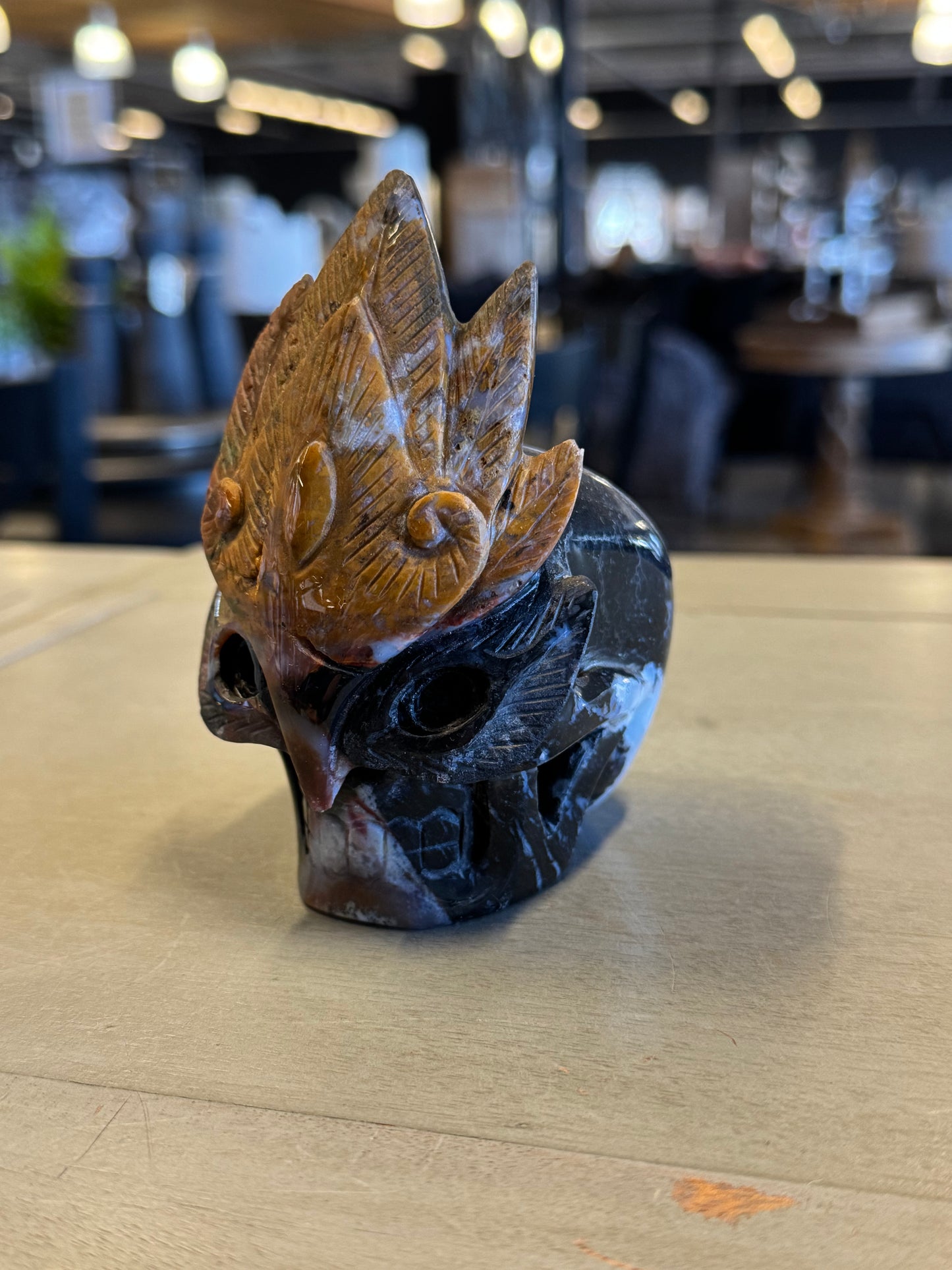 Jasper Masked Skulls