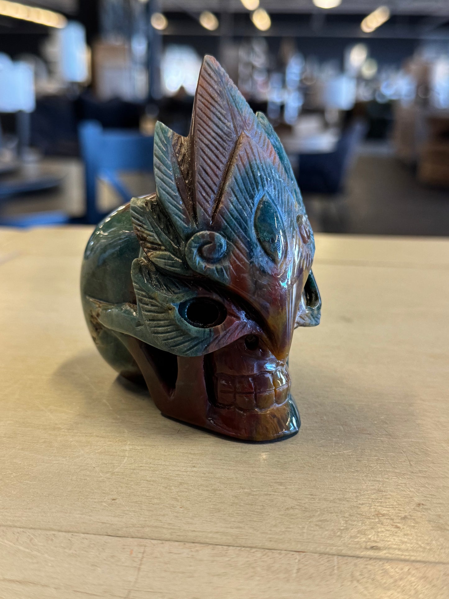 Jasper Masked Skulls